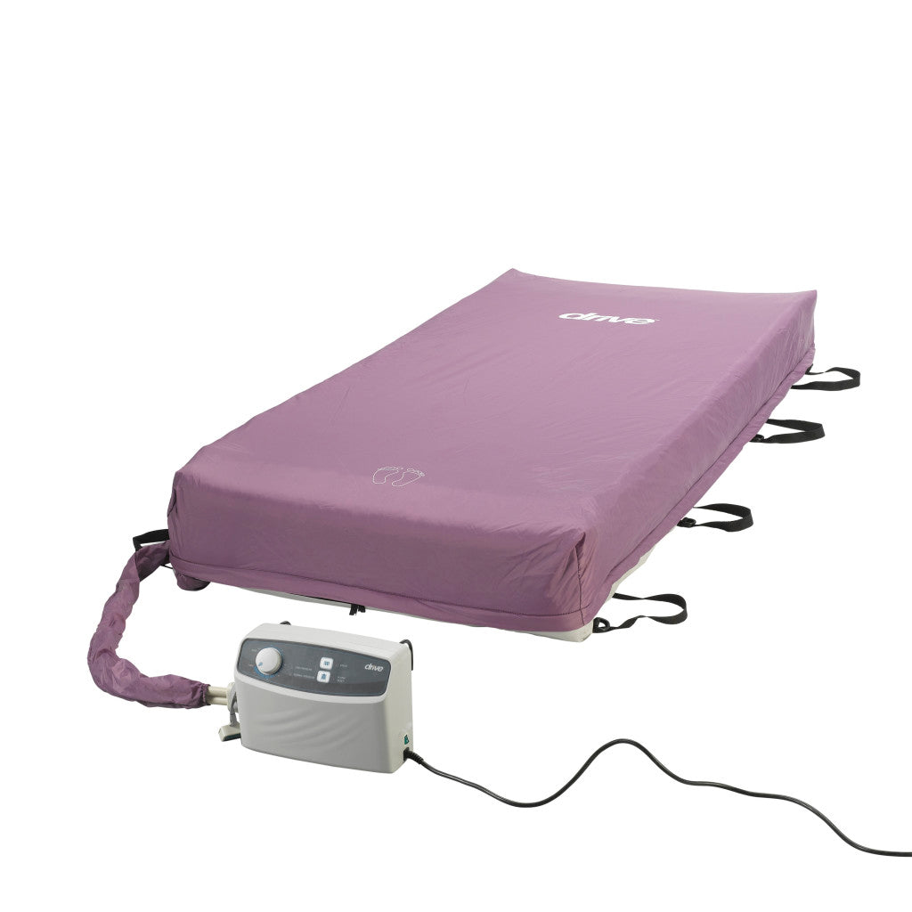 Drive Medical Med-Aire 8″ Alternating Pressure and Low Air Loss Mattress System