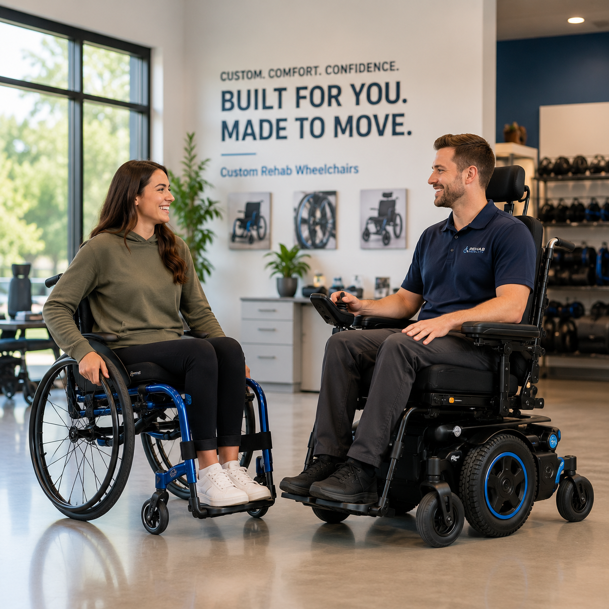 Custom Motorized Wheelchair in Hampton, VA