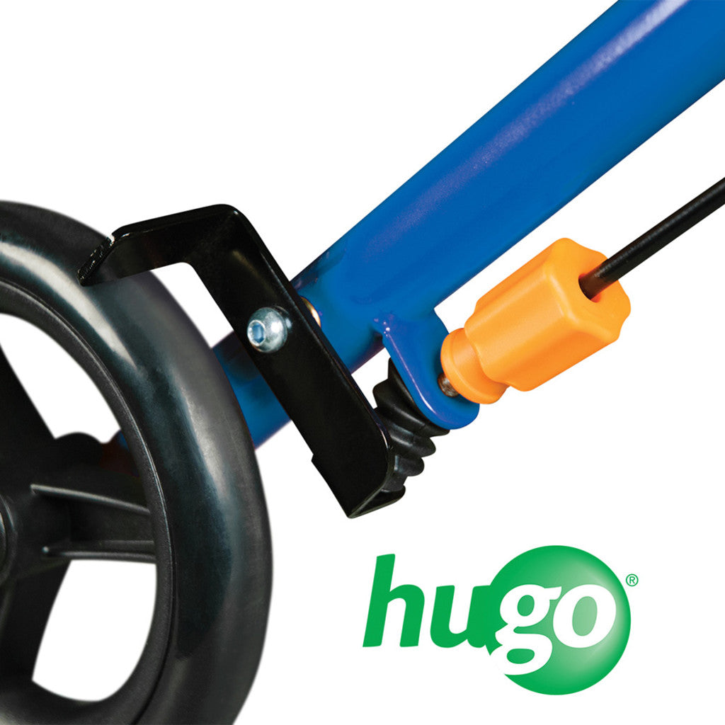 Hugo Sidekick Side-Folding 4-Wheel Rollator with Seat