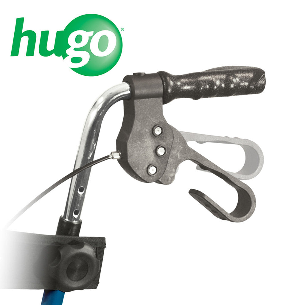 Hugo Sidekick Side-Folding 4-Wheel Rollator with Seat