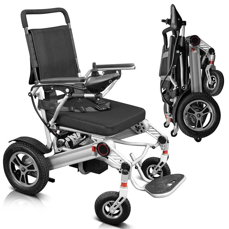 Foldable Power Wheelchair (265lb Weight Capacity)