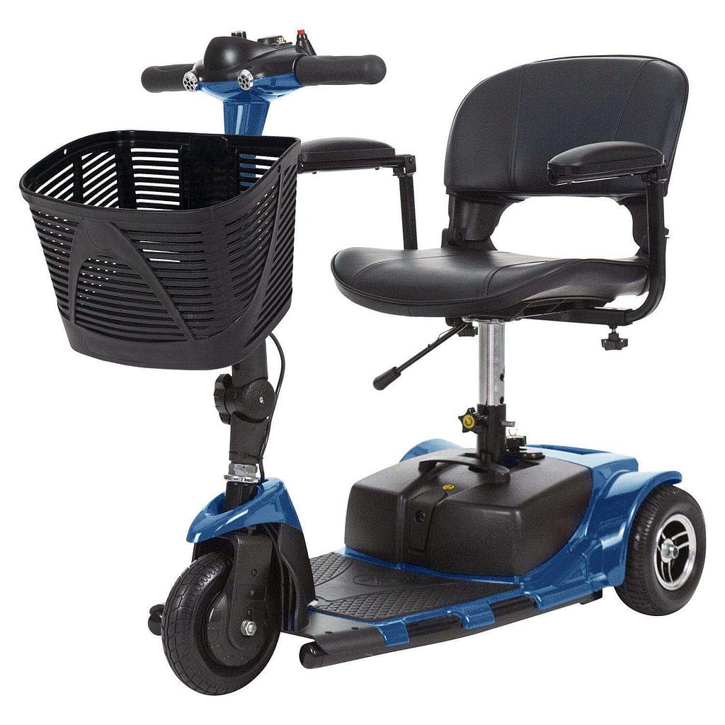 Senior using a motorized wheelchair in Norfolk VA park