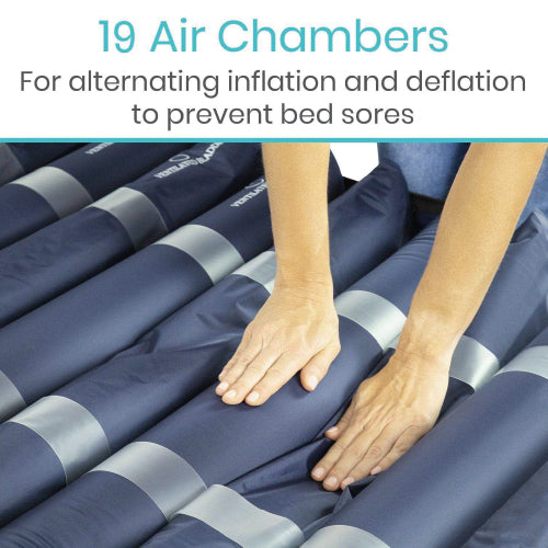 Alternating Pressure Mattress and Pump - 8 Inch Thick