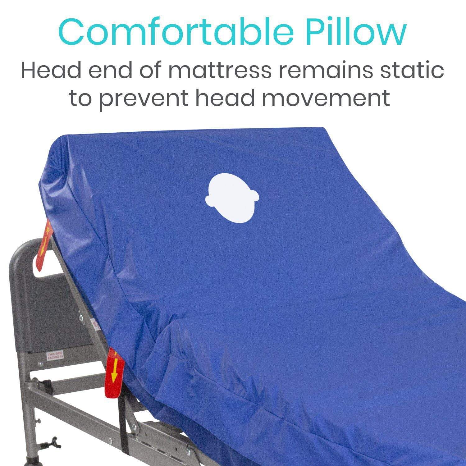 Alternating Pressure Mattress and Pump - 8 Inch Thick