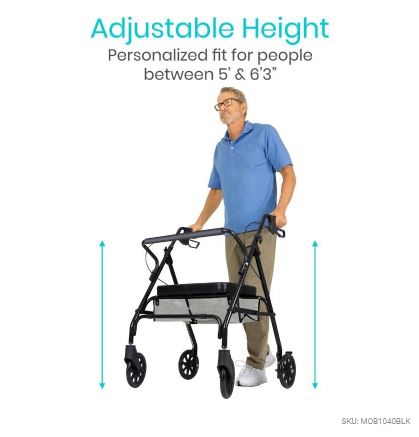 Rollator - Bariatric Heavy Duty