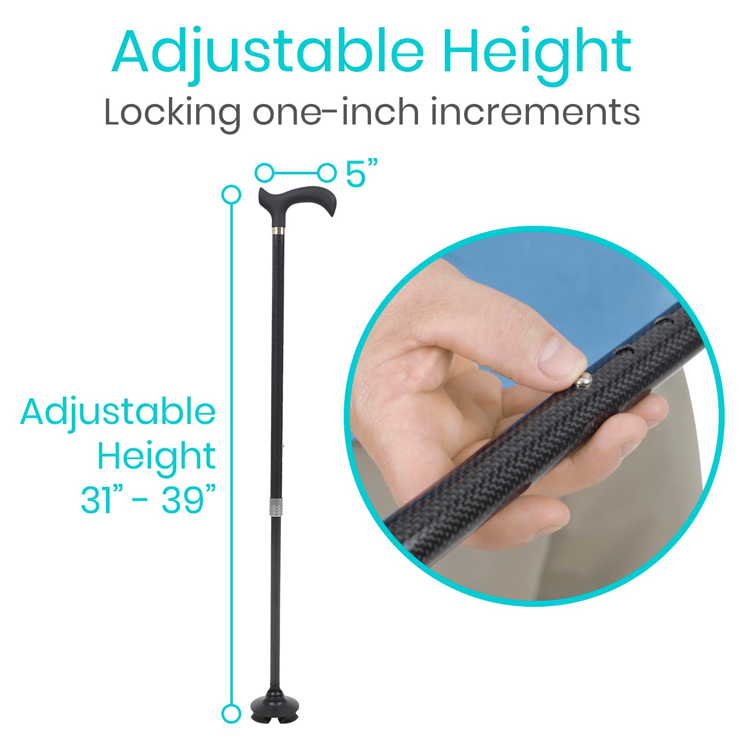 Standing Cane - Carbon Fiber