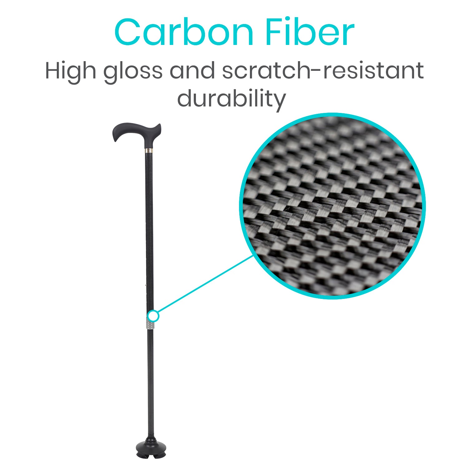 Standing Cane - Carbon Fiber