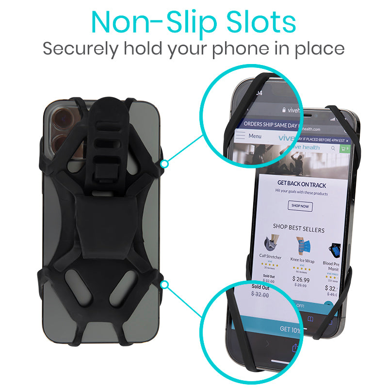 Phone Holder for Wheelchair or Scooter