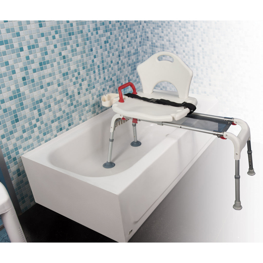 Folding Sliding Transfer Bench