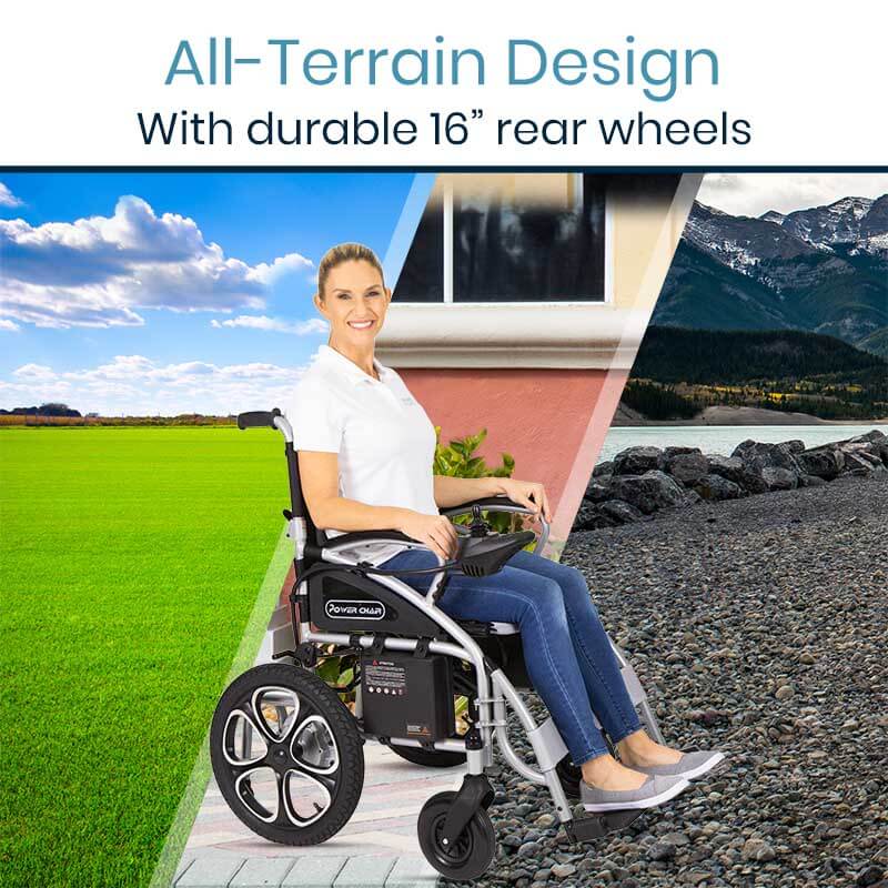 Compact Folding Power Wheelchair