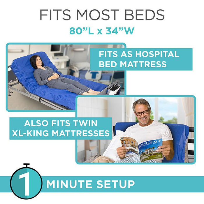 Alternating Pressure and Low Airloss Mattress - 8" Basic