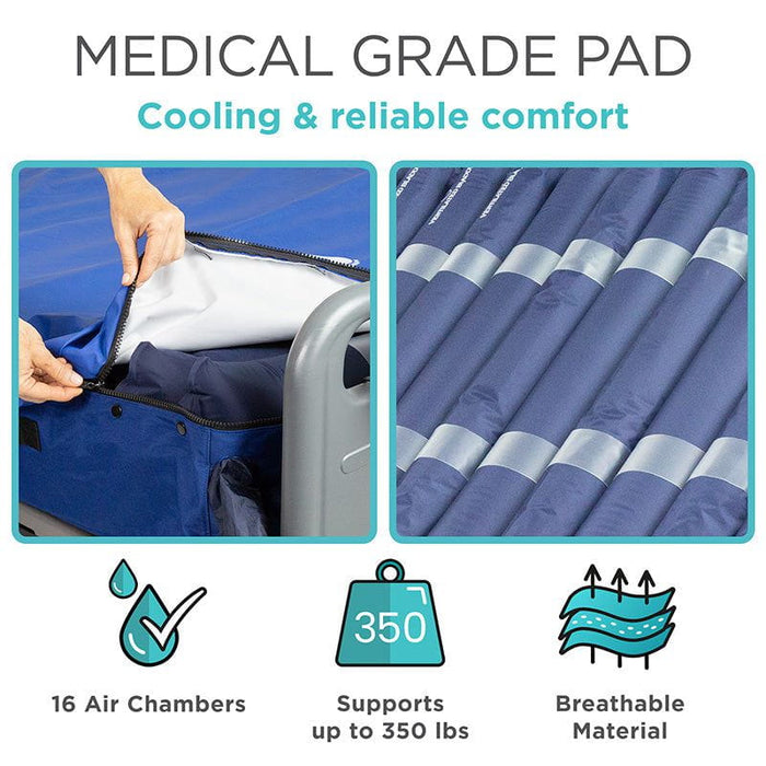 Alternating Pressure and Low Airloss Mattress - 8" Basic