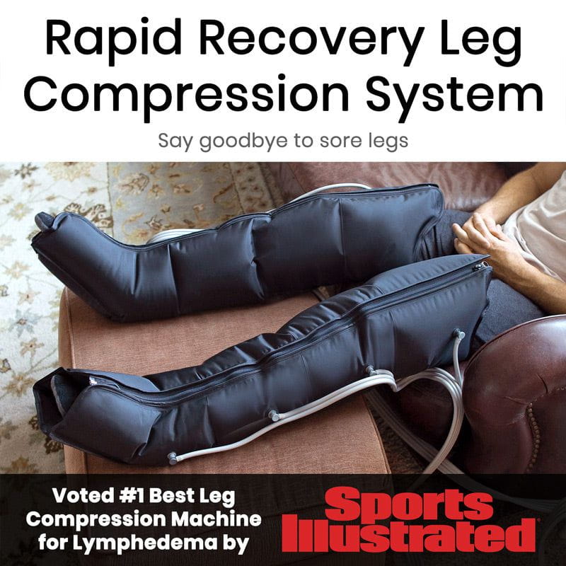 Leg Compression Pump and Sleeves - Full System