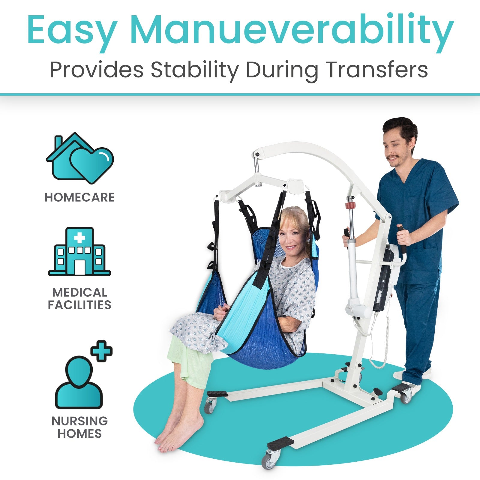 Electric Patient Lift with Sling