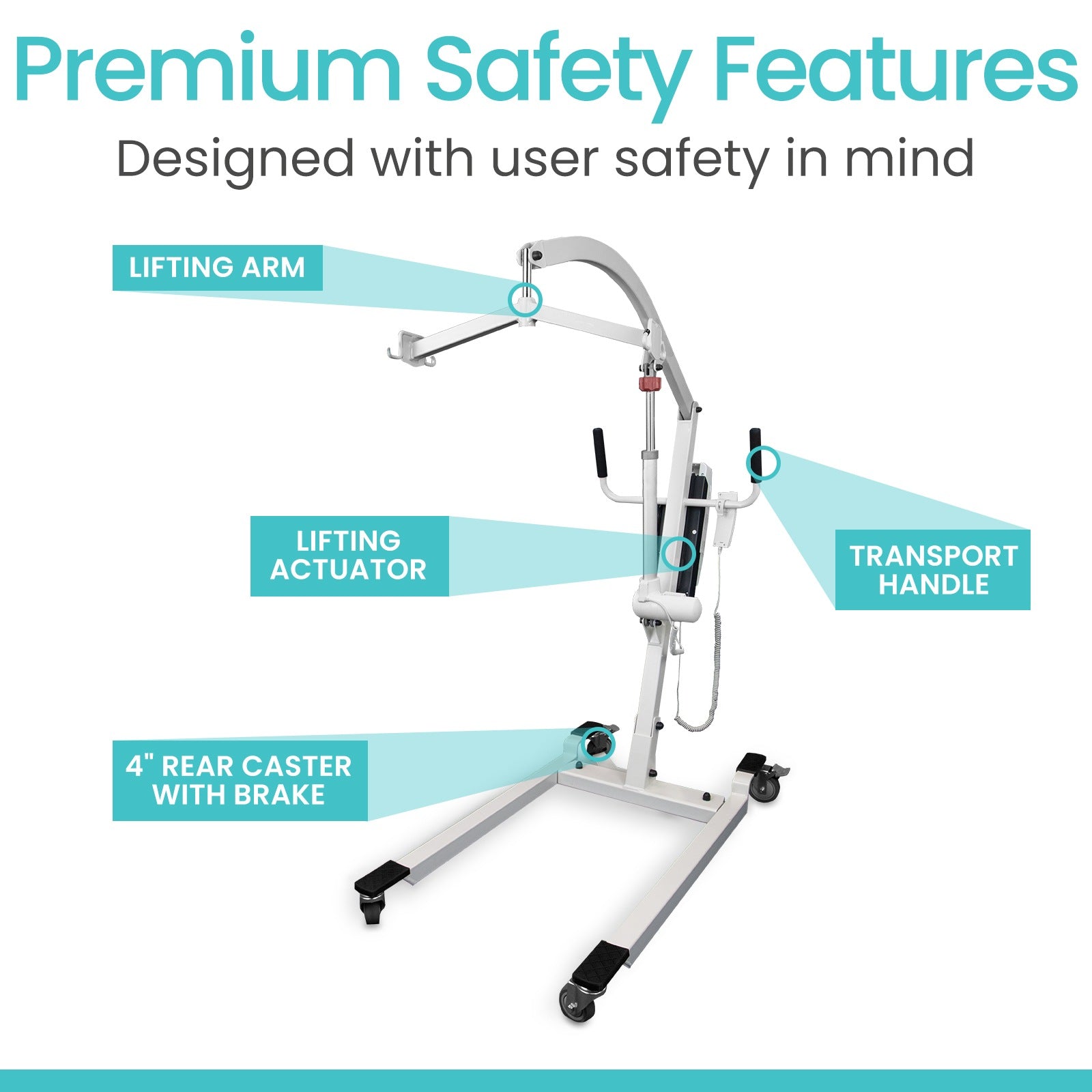 Electric Patient Lift with Sling