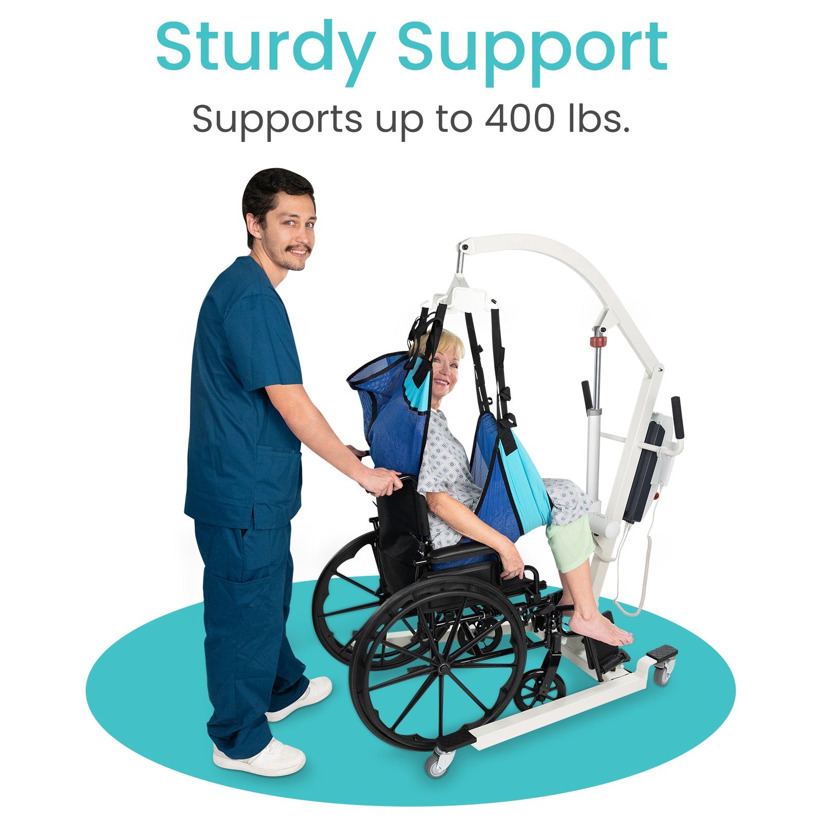 Electric Patient Lift with Sling