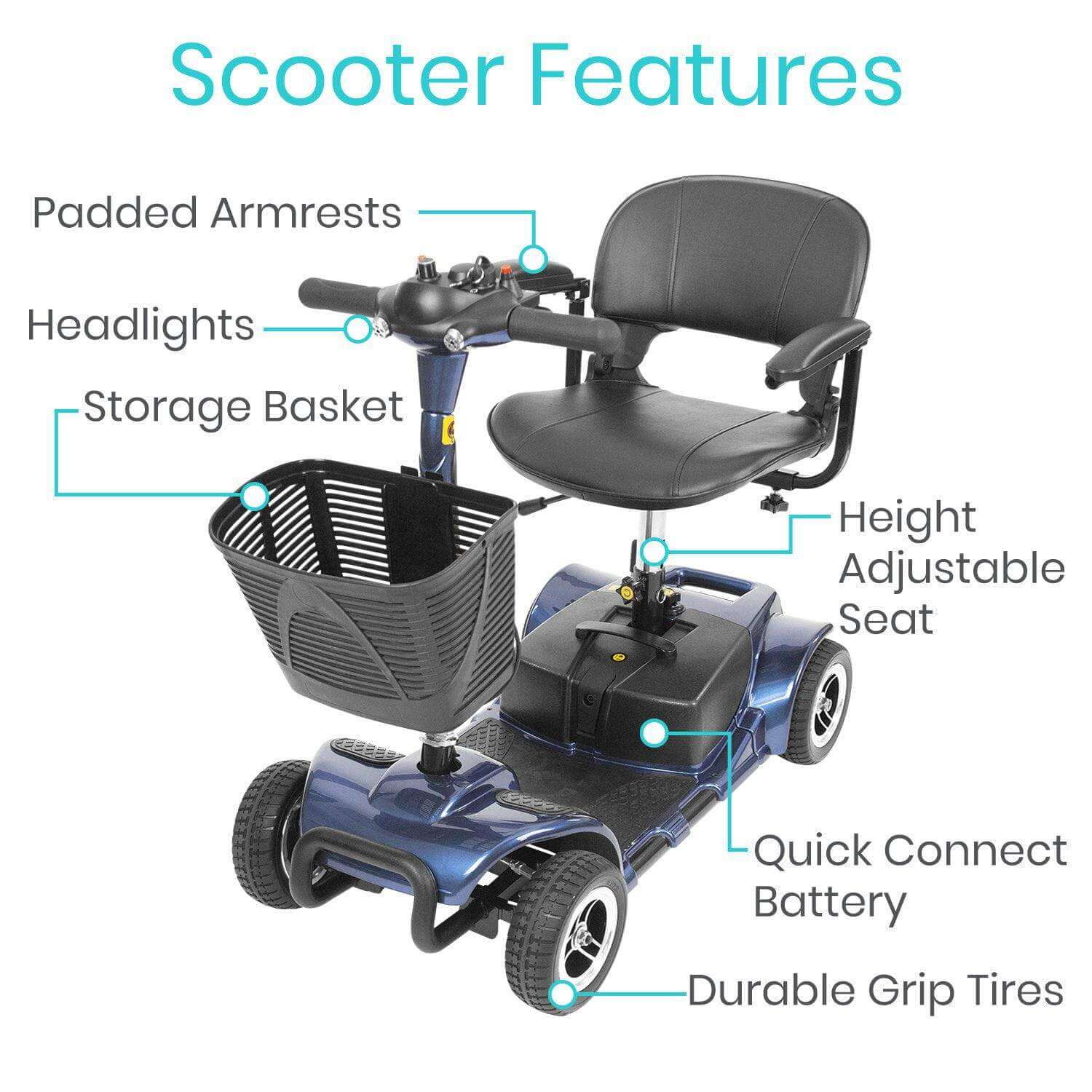 4 Wheel Mobility Scooter